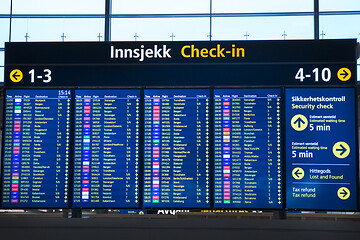 Image showing Oslo Airport Gardermoen