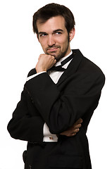 Image showing Man in tuxedo