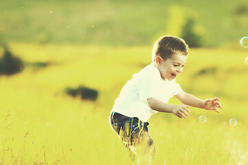 Image showing child bubble