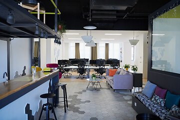 Image showing Interior Of Modern Start up Office