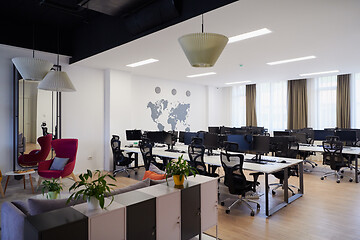 Image showing Interior Of Modern Start up Office