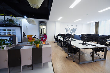 Image showing Interior Of Modern Start up Office