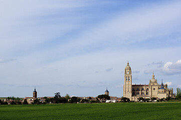 Image showing View on Catedral de Segovia