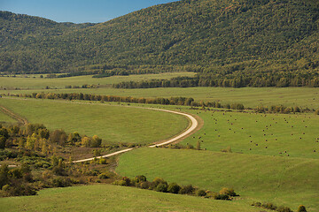 Image showing Road at the mountains