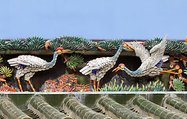 Image showing Decoration of a Vietnamese temple