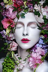 Image showing Beautiful flower queen