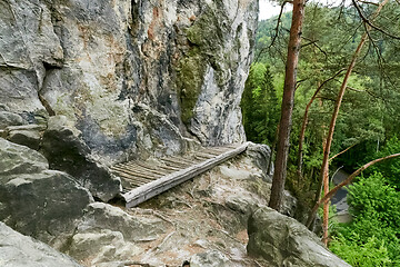 Image showing Suche skaly (Dry Cliffs) near Mala skala