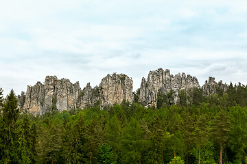 Image showing View on Suche skaly from Mala skala