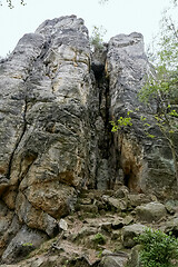 Image showing Suche skaly (Dry Cliffs) near Mala skala