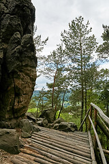 Image showing Suche skaly (Dry Cliffs) near Mala skala