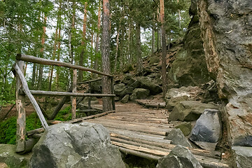 Image showing Suche skaly (Dry Cliffs) near Mala skala