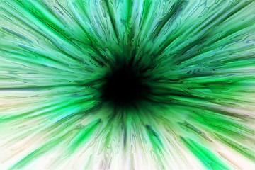 Image showing abstract tunnel background