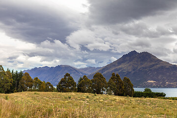 Image showing lake Wakatipu in south New Zealand