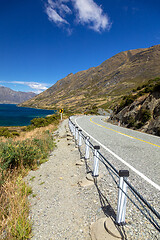 Image showing lake Wanaka; New Zealand south island