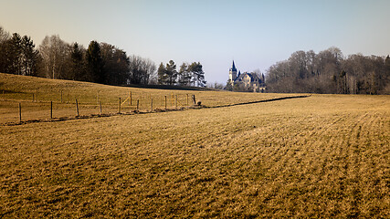 Image showing Castle near Weilheim Bavaria Germany