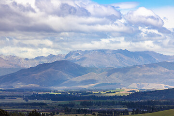 Image showing Landscape scenery in south New Zealand