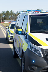 Image showing Norwegian Police Vehicle