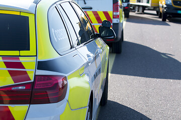 Image showing Norwegian Police Vehicle