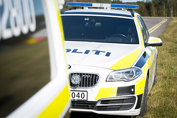 Image showing Norwegian Police Vehicle