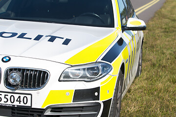 Image showing Norwegian Police Vehicle