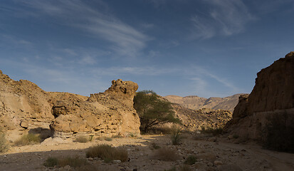 Image showing Travel in Israel negev desert landscape