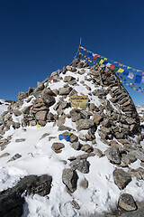 Image showing Mountain Himalata Summit in Nepal