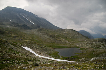 Image showing Mountain hiking in Norway