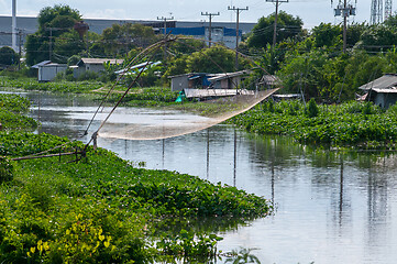 Image showing Kanal in Samut Prakan, Thailand