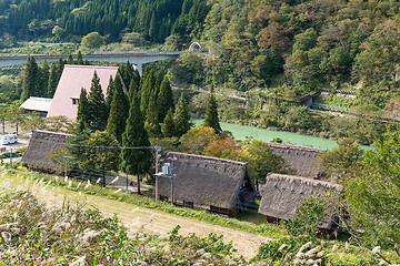 Image showing Japanese Shirakawago village