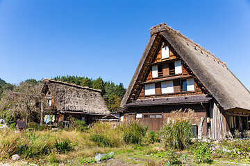 Image showing Traditional Shirakawago village house