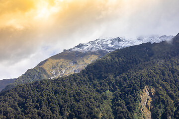 Image showing mountain view in New Zealand