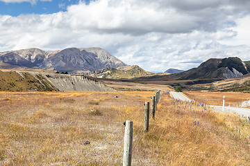 Image showing Landscape scenery in south New Zealand