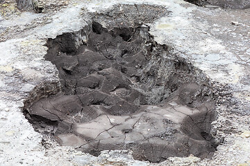 Image showing geothermal activity at Rotorua in New Zealand