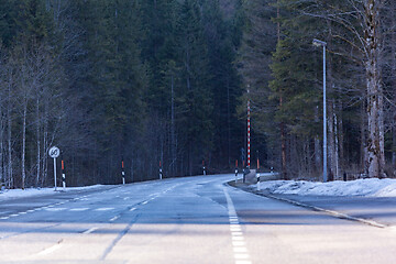 Image showing Border crossing point Landl /Tyrol 