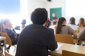 Image showing Lecturer at university.