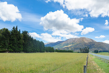 Image showing Landscape scenery in south New Zealand