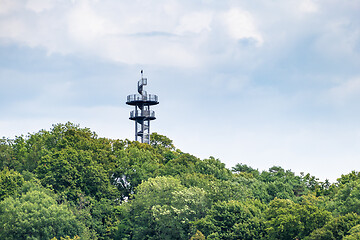 Image showing Lookout tower near Freiburg