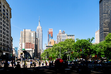 Image showing Empire State Building in New York USA