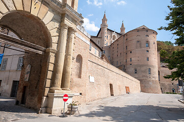 Image showing Urbino Marche Italy at day time