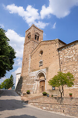 Image showing old church in Marche Italy