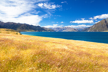 Image showing lake Wanaka; New Zealand south island