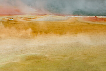 Image showing geothermal activity at Rotorua in New Zealand