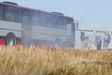 Image showing Fire Fighters