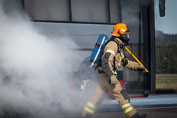 Image showing Fire Fighters