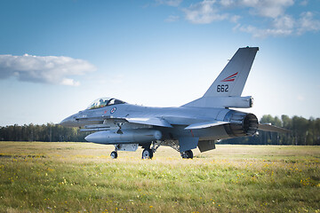 Image showing F-16 Fighter Plane