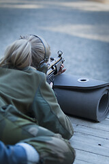 Image showing Female Norwegian Soldier