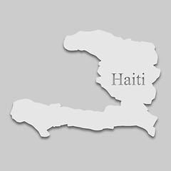 Image showing map of Haiti