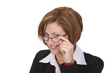 Image showing Woman with glasses