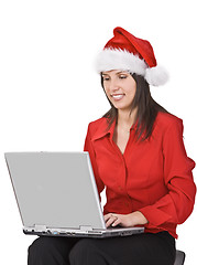 Image showing Santa's secretary