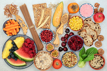 Image showing High Fibre Vegan Health Food 